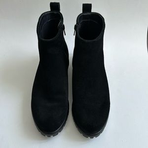 Ecco Women’s Modtray Ankle Boots - Black Suede 39 (8/8.5)